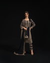 RTC 5785 Faux Gorgette With Thread With Sequnce Work Top With Pant Dupatta Wholesale Suppliers In Mumbai